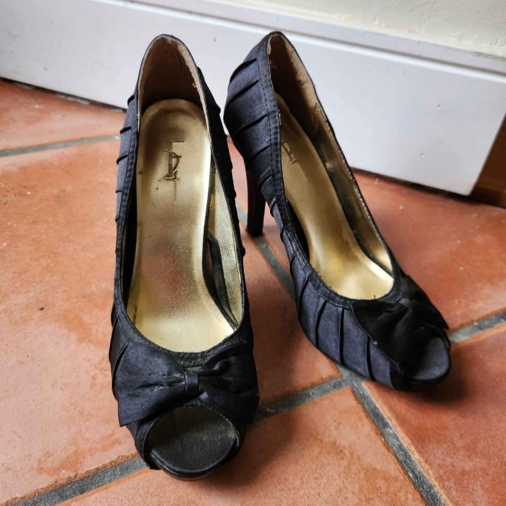 Black high heels